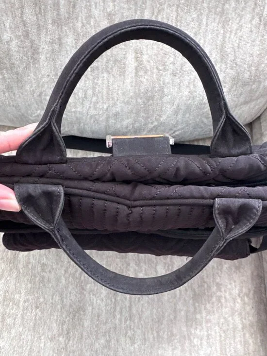 Vera Bradley Make a Change Baby Diaper Bag Black Unisex - Picture 7 of 10